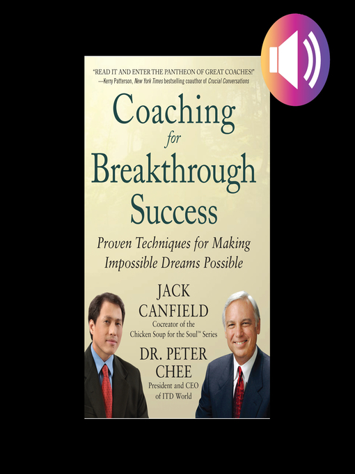 Title details for Coaching for Breakthrough Success by Jack Canfield - Wait list